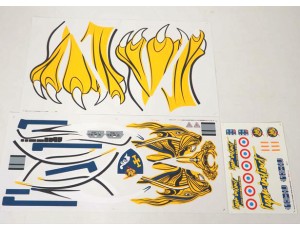 FMS Rafale 80mm EDF Jet Decal Set